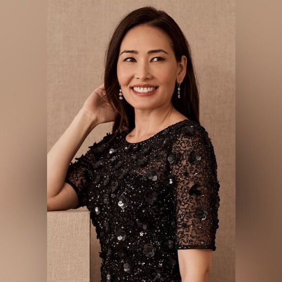 BHLDN x Adrianna Papell Petaluma Sequin Dress - Picture 4 of 10